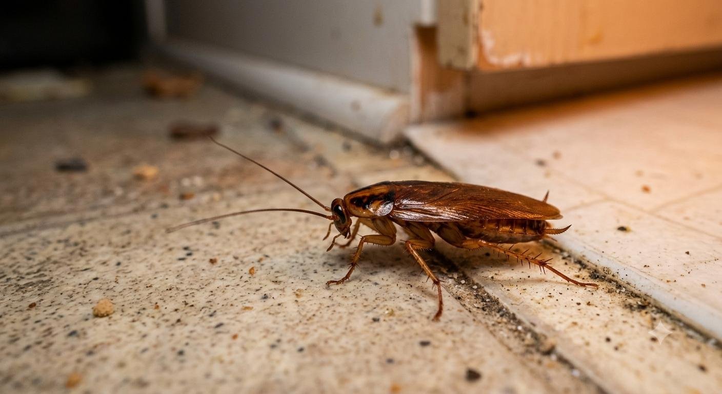 Cockroach pest control treatment